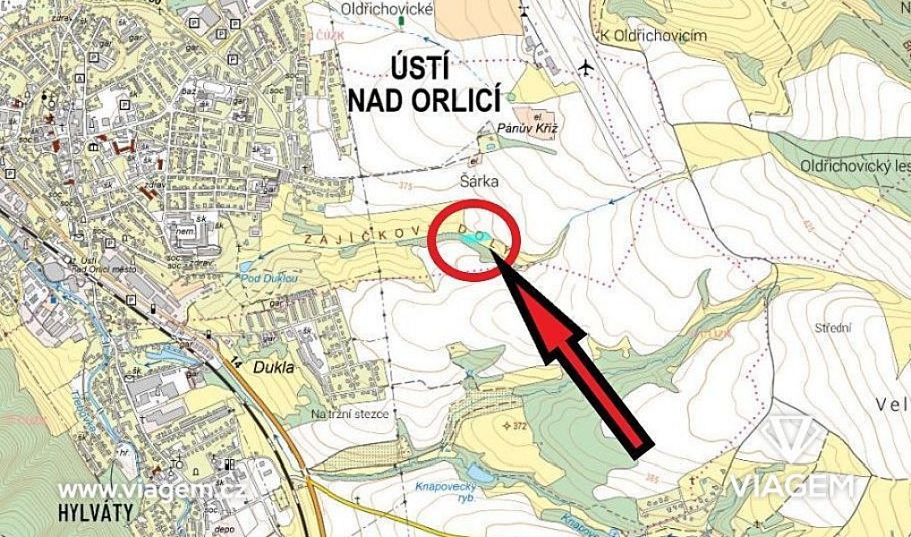 Prodej pole 606 m², Ústí nad Orlicí – náhled fotky 4