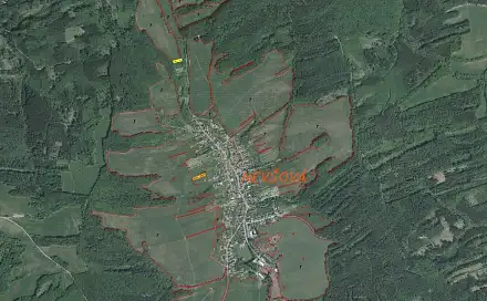 Prodej pozemku 1 826 m², Slavičín - Nevšová, okres Zlín