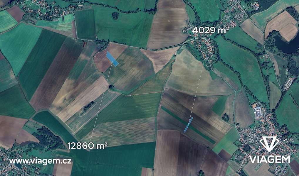 Prodej pole 3 377 m², Smidary – náhled fotky 2