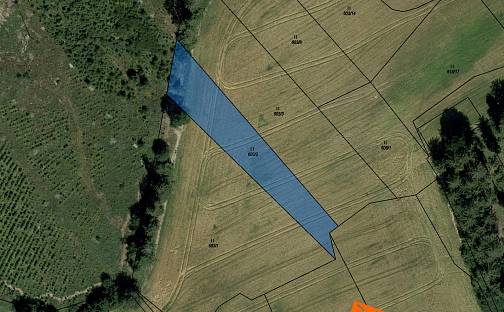 Prodej pole 234 m², Vysočany, okres Blansko