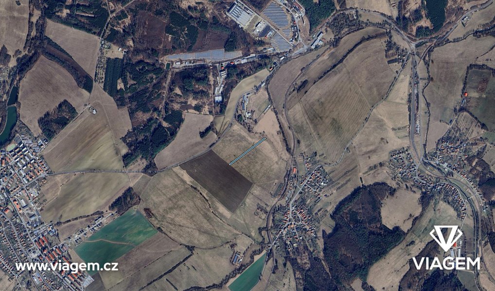 Prodej pole 946 m², Slavičín – náhled fotky 3