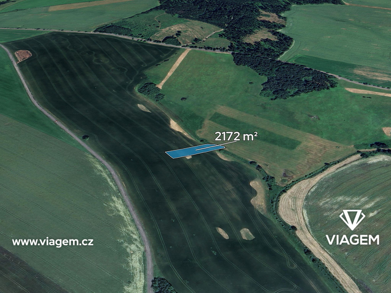 Prodej pole 1 086 m²