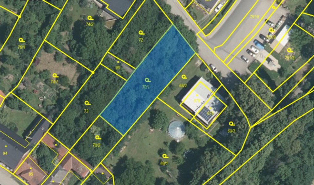 Prodej stavebního pozemku 900 m², Chýnov – náhled fotky 5