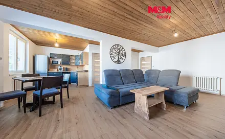 Prodej bytu 3+1 80 m², Nihošovice, okres Strakonice