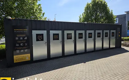 Samoobslužné skladovací boxy, Obchodní centrum Berounka, Plzeň, Nákupní, Plzeň - Doubravka