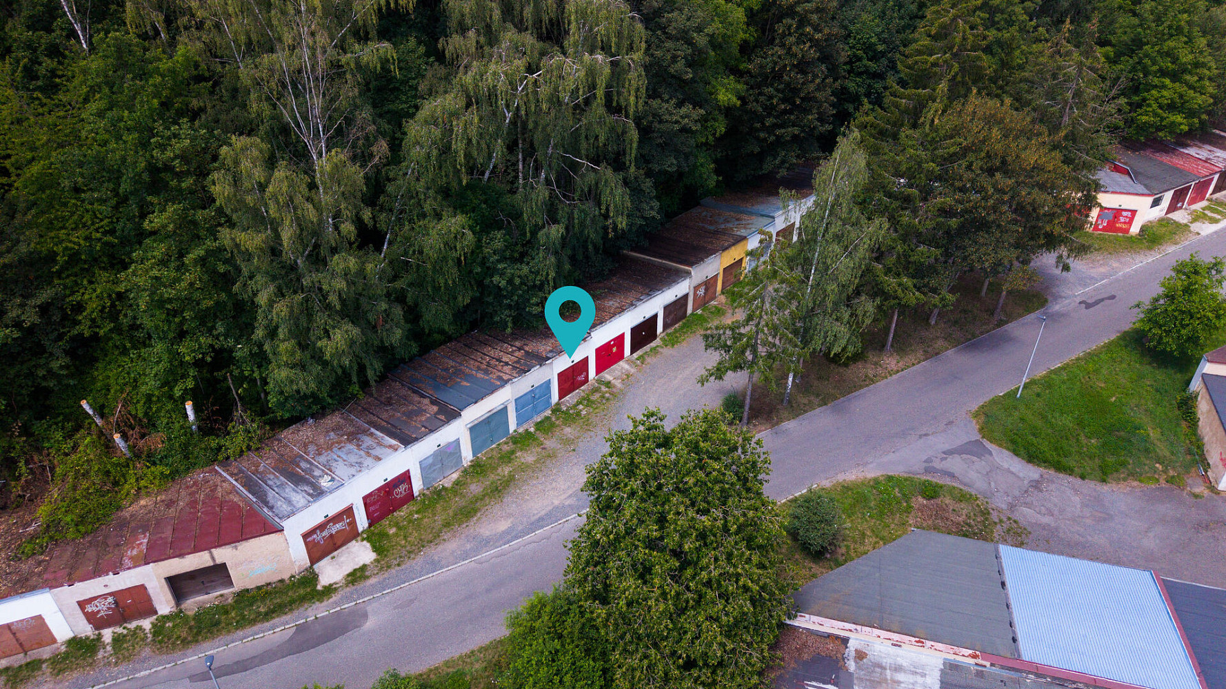 Prodej garáže 19 m2 Pod Haldou, Příbram