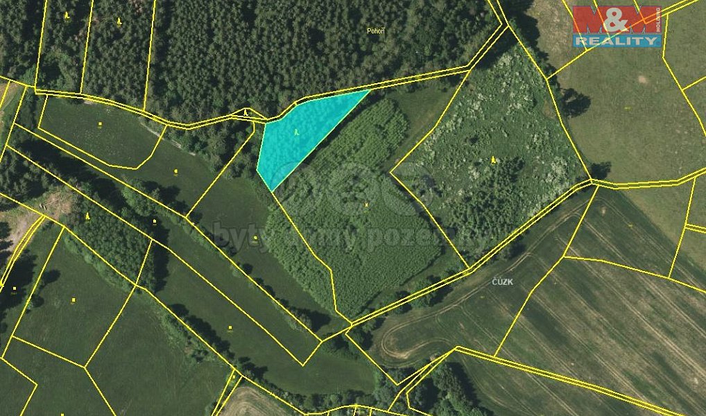 Prodej lesa 1 468 m², Dlažov – náhled fotky 7