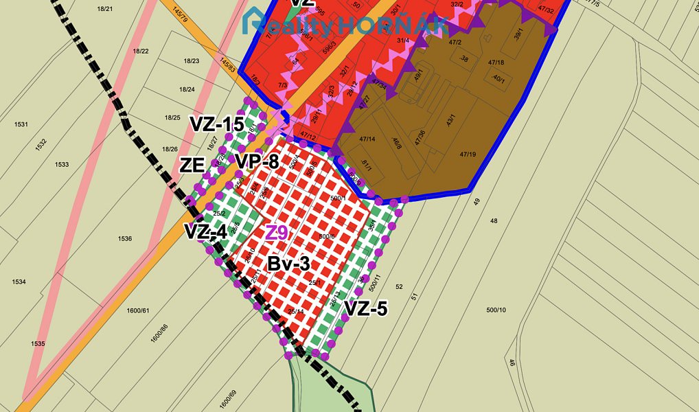 Prodej stavebního pozemku 1 813 m², Bechyně – náhled fotky 7