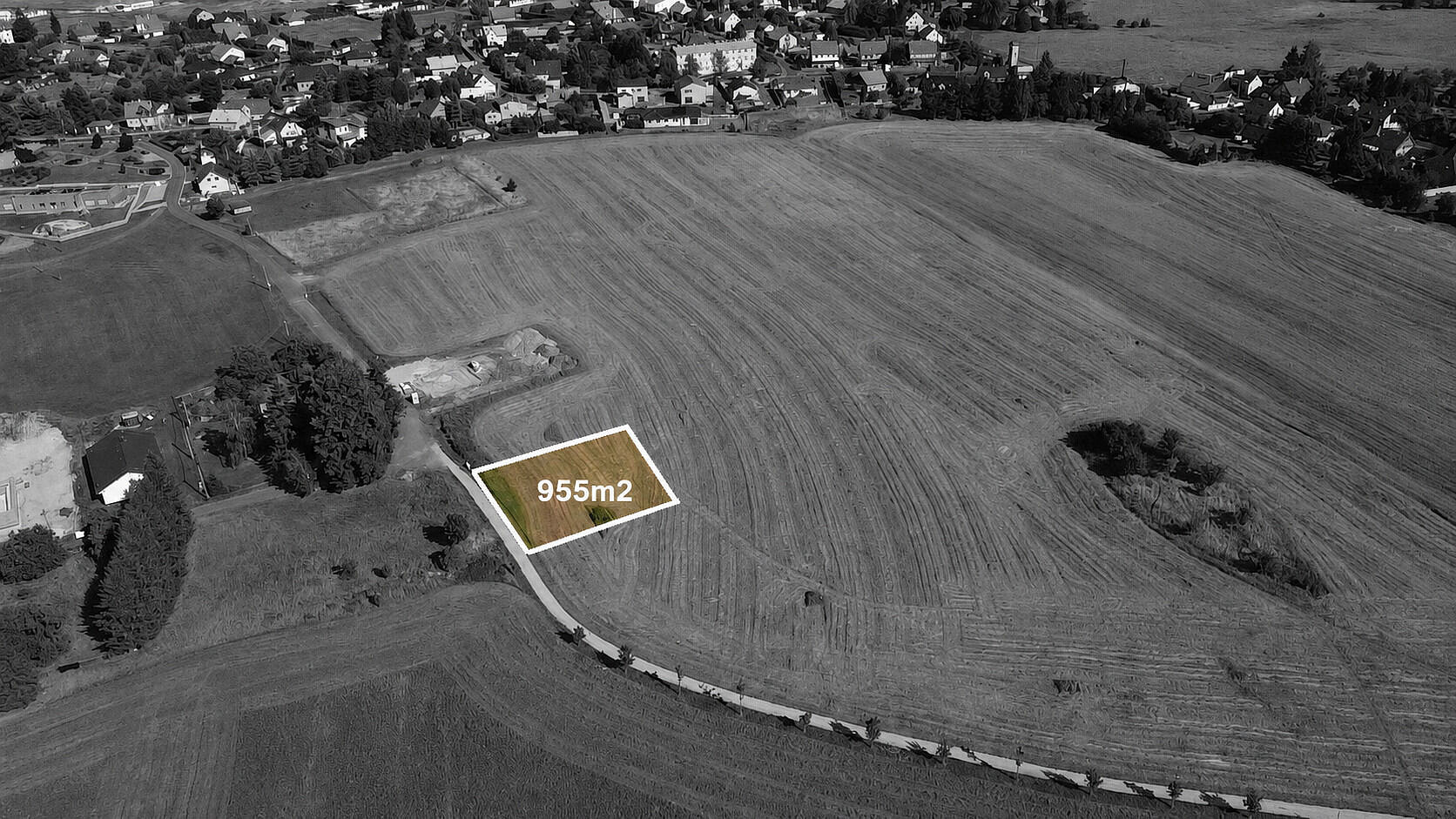 Prodej stavebního pozemku 955 m² – fotografie 5