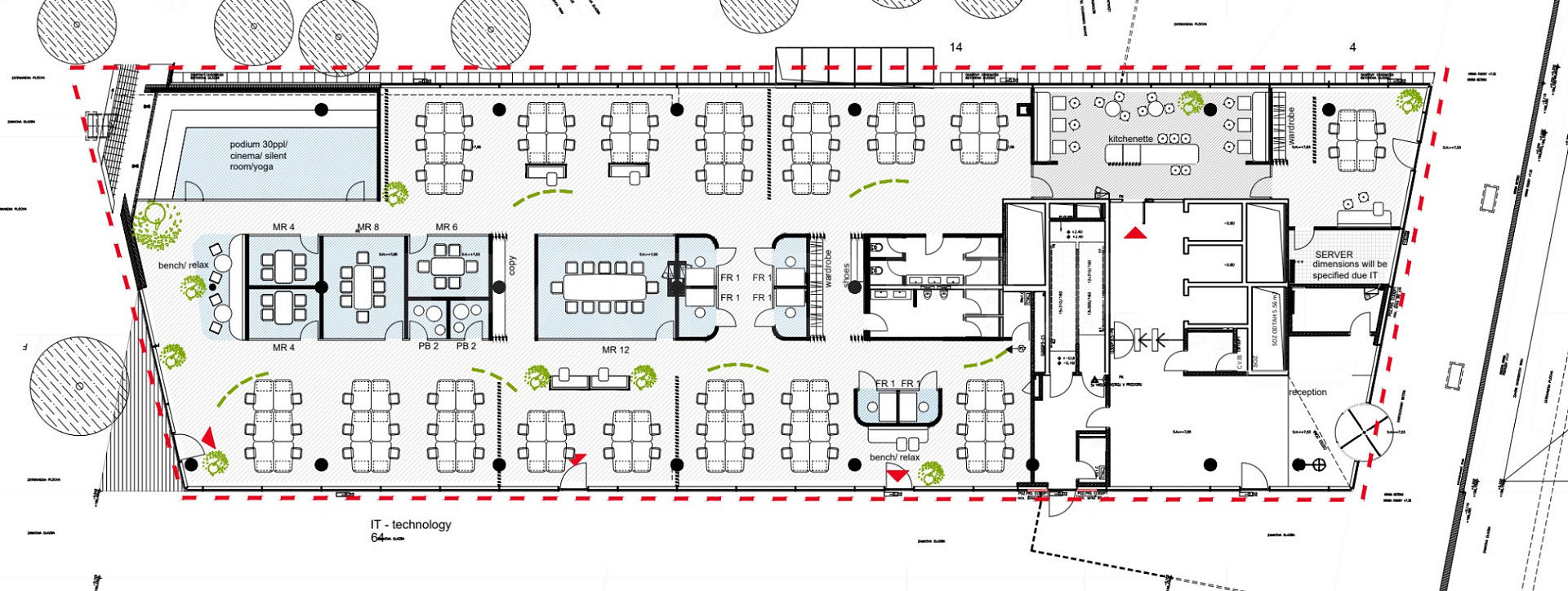 Pronájem kanceláře 897 m² – fotografie 4