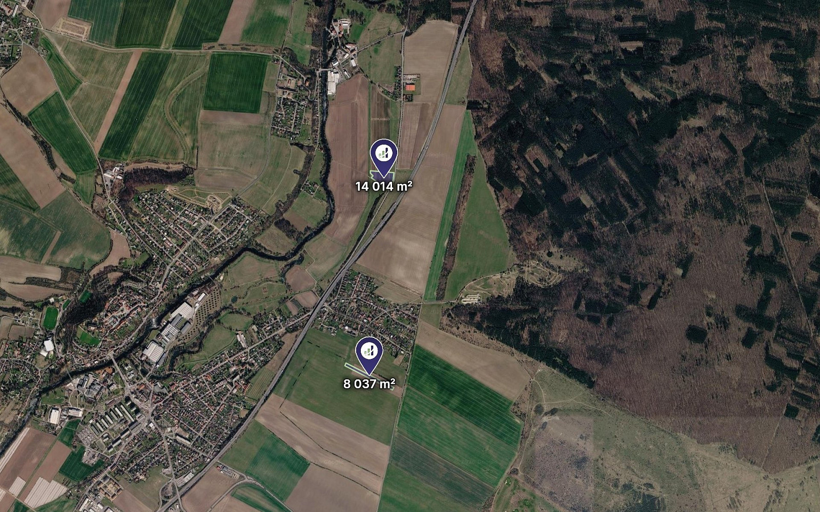 Prodej pole 22 051 m²
