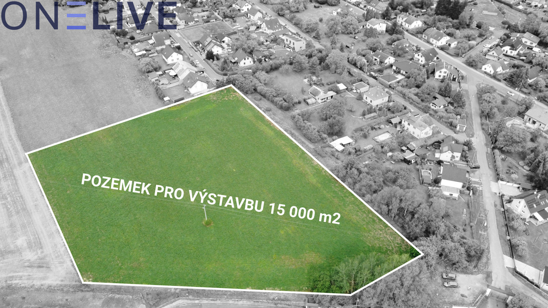 Prodej stavebního pozemku 15 194 m² – fotografie 2