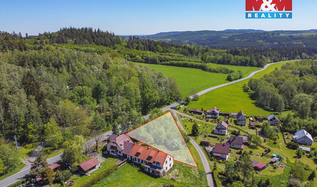 Prodej stavebního pozemku 1 734 m², Plánice – náhled fotky 3