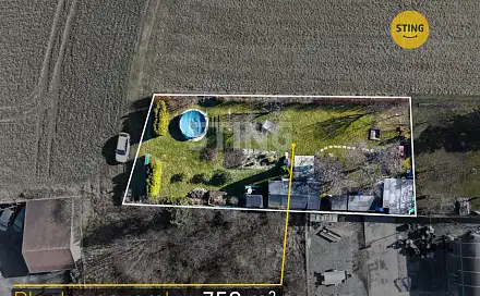 Prodej zahrady 752 m², Olomouc - Holice