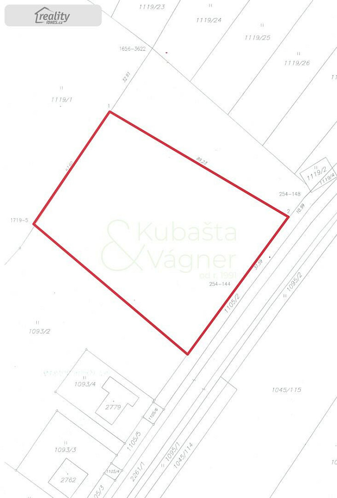 Prodej stavebního pozemku 5 663 m² – fotografie 4