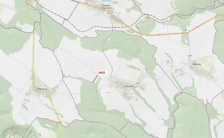 Dražba lesa 382 m², Lukovany