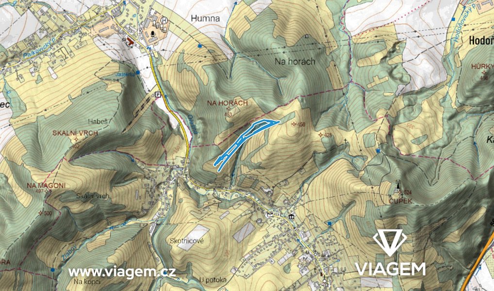 Prodej lesa 5 145 m², Metylovice – náhled fotky 3