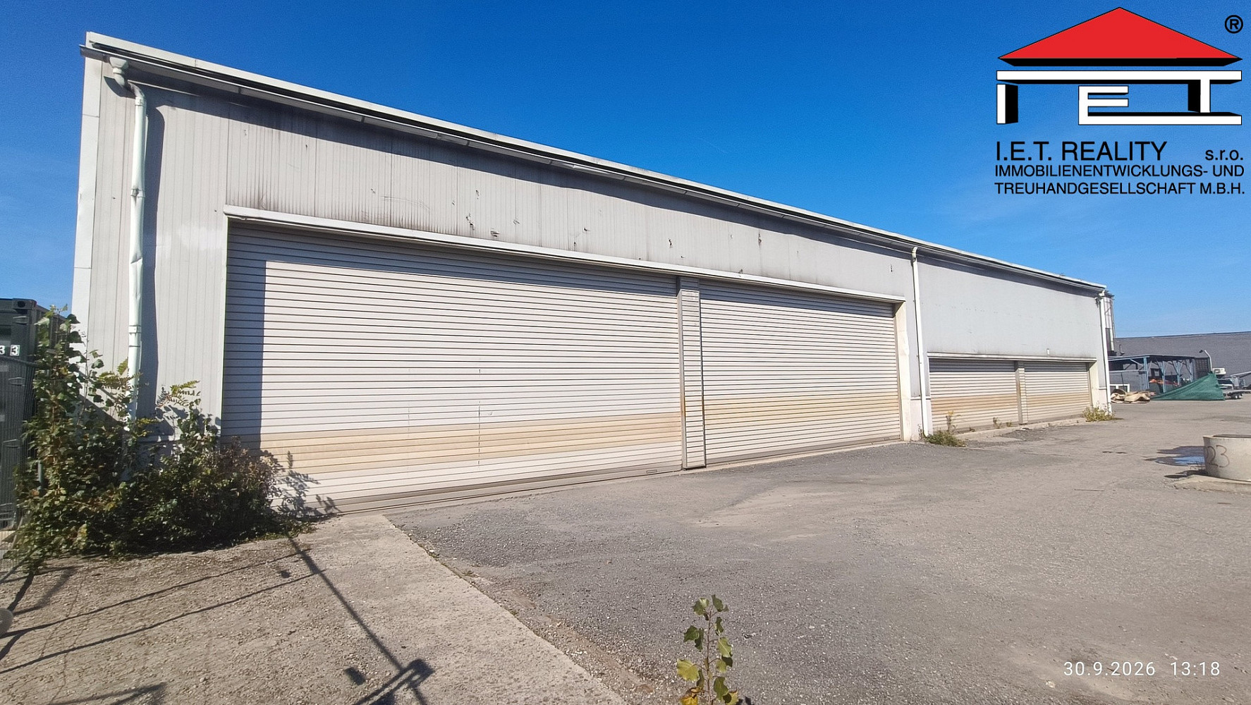 Pronájem skladovacích prostor 408 m²