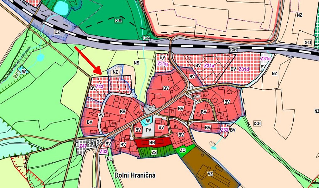 Prodej zahrady 584 m², Pomezí nad Ohří – náhled fotky 3