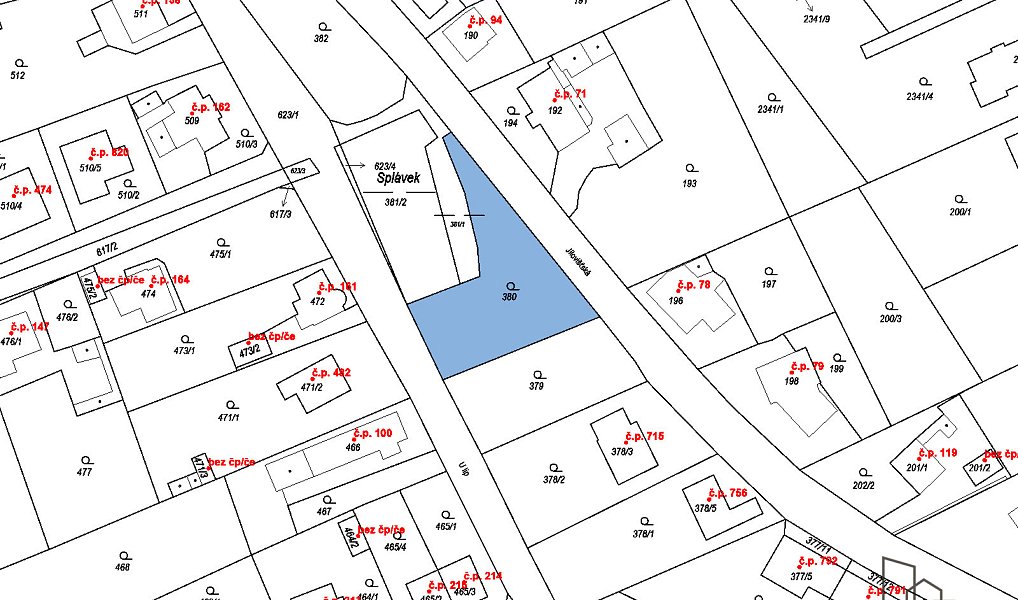 Prodej stavebního pozemku 817 m², Praha – náhled fotky 3