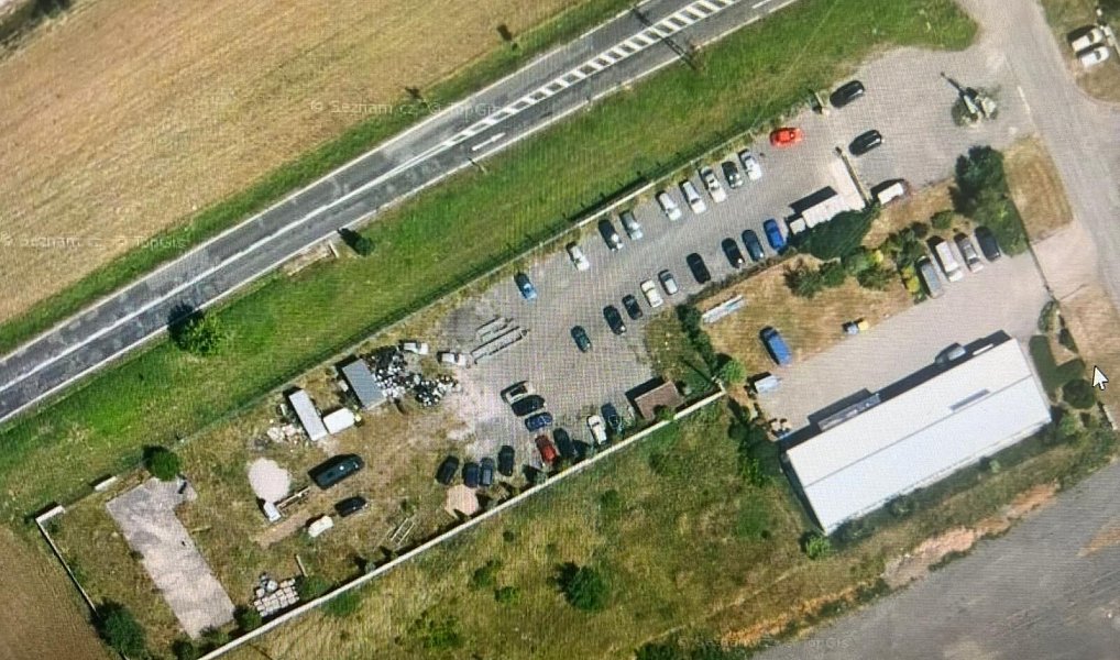 Prodej komerčního pozemku 3 797 m², Chlustina – fotka 1 z 8