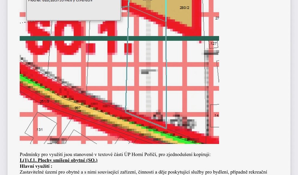 Prodej stavebního pozemku 3 807 m², Horní Poříčí – náhled fotky 6