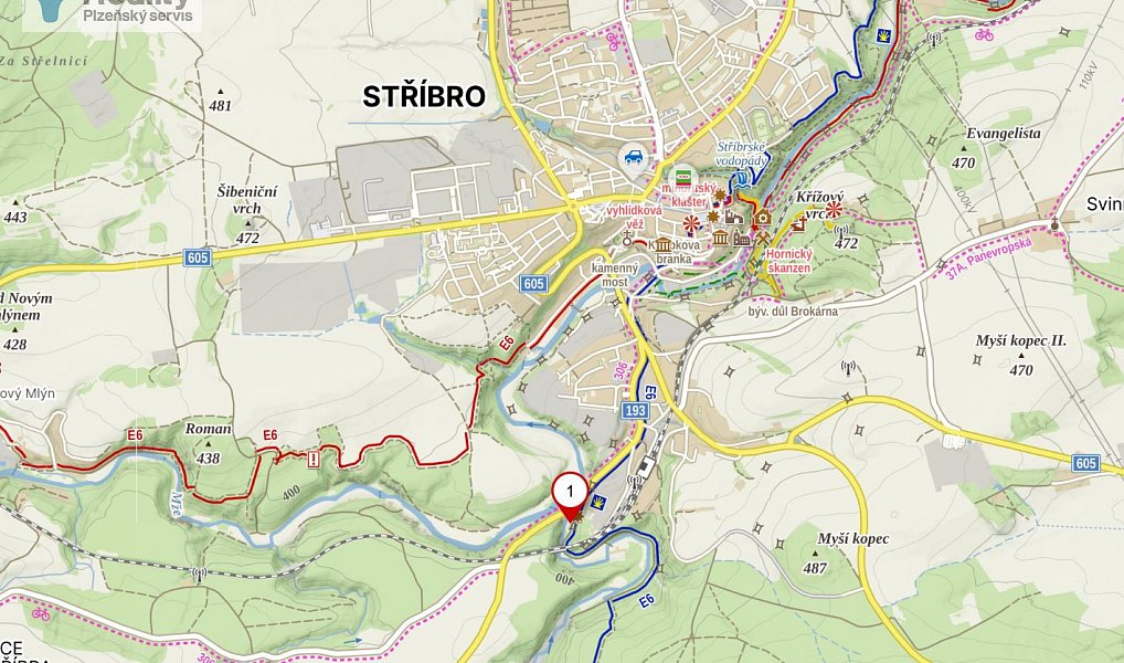 Prodej louky 3 589 m², Stříbro – náhled fotky 3