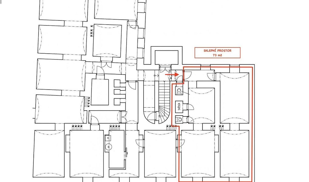 Pronájem skladovacích prostor 73 m², Praha – náhled fotky 3