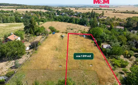 Prodej stavebního pozemku 1 519 m², Otaslavice, okres Prostějov