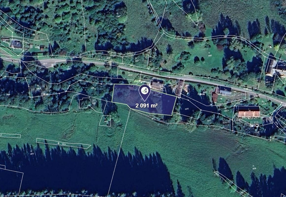 Prodej stavebního pozemku 2 091 m²