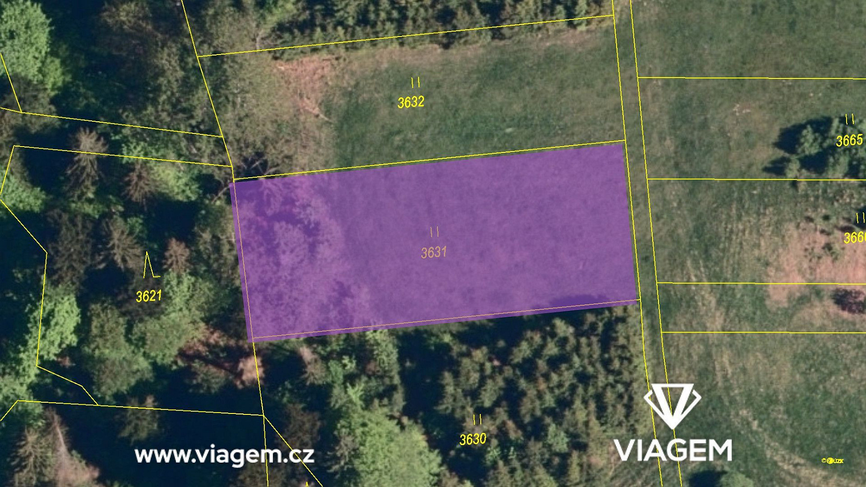 Prodej pole 1 510 m² – fotografie 4