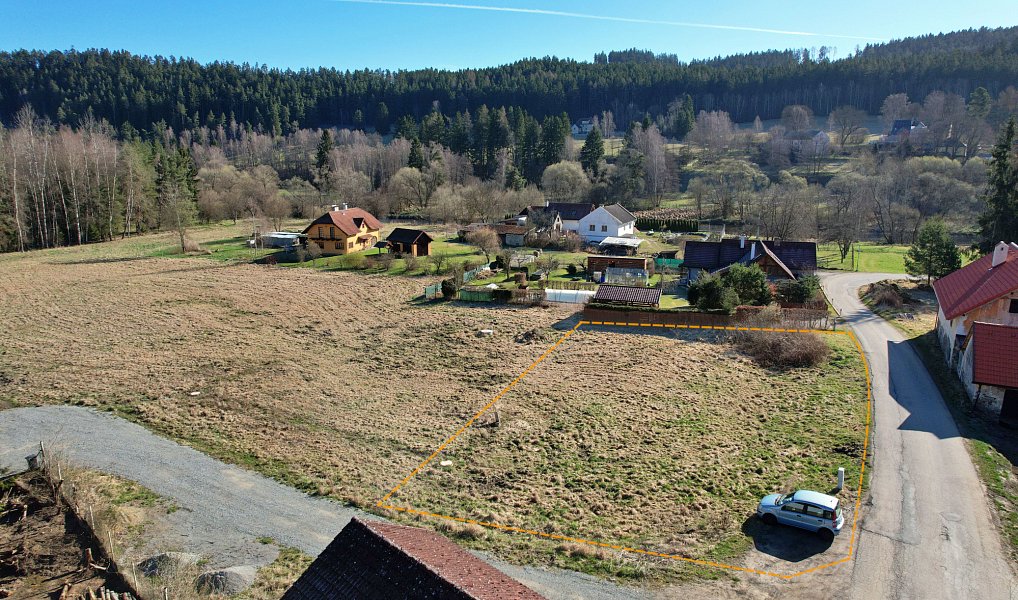 Prodej stavebního pozemku 1 039 m², Větřní – náhled fotky 4