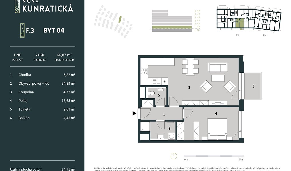 Prodej bytu 2+kk 65 m², Liberec – náhled fotky 2