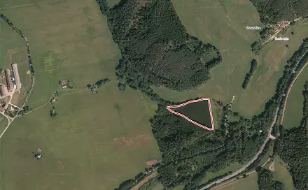 Pronájem vodní plochy 15 223 m², Hořice na Šumavě - Šebanov, okres Český Krumlov