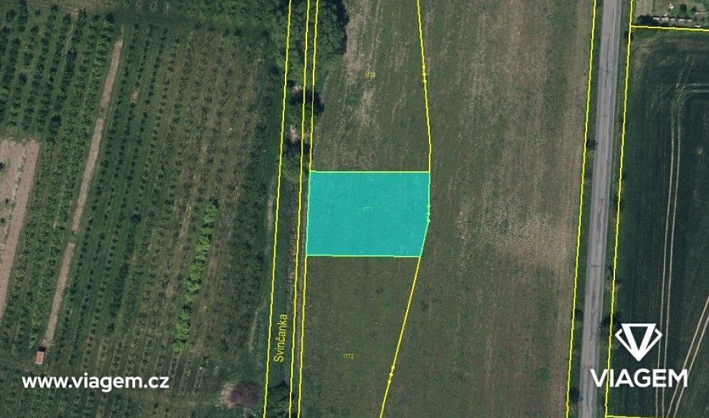 Prodej pole 1 224 m², Choltice – náhled fotky 3