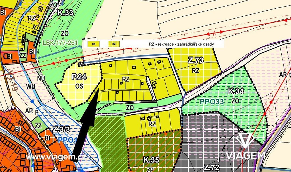 Prodej stavebního pozemku 420 m², Domažlice – náhled fotky 4