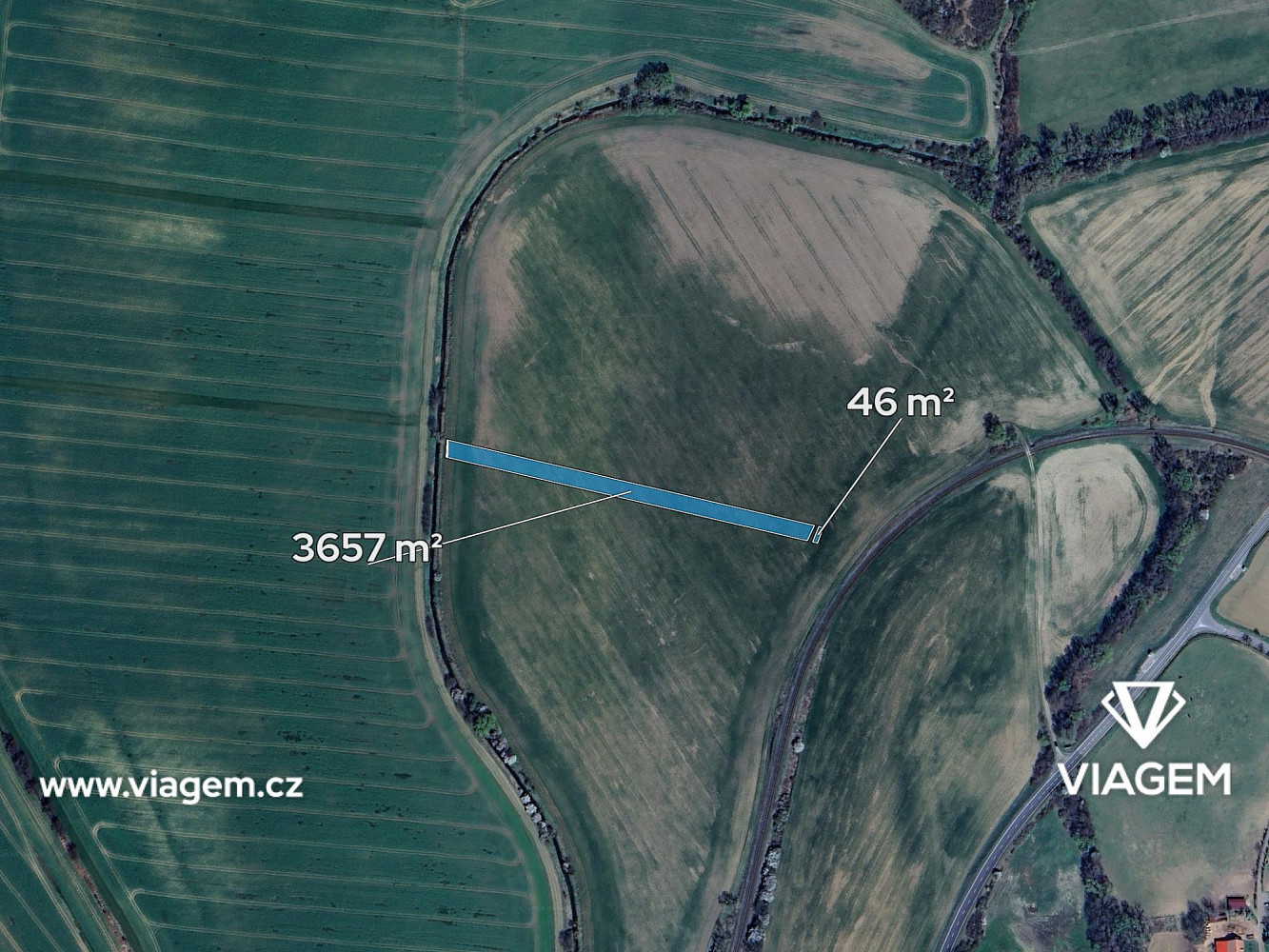 Prodej pole 771 m² – fotografie 2