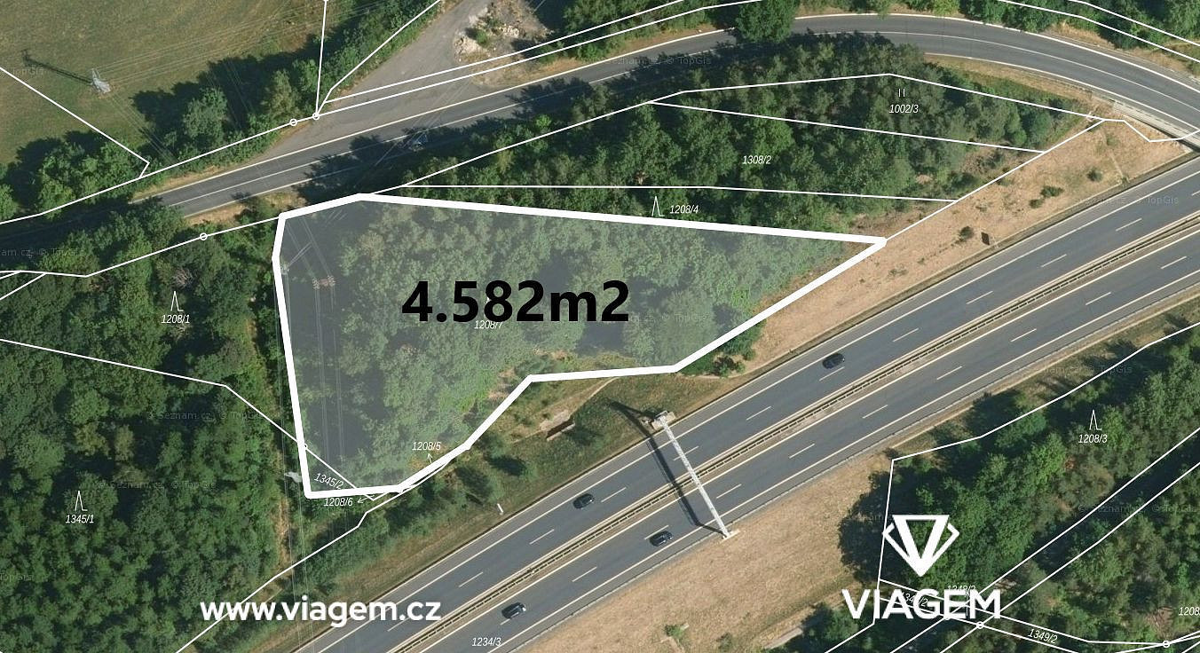 Prodej lesa 4 639 m²