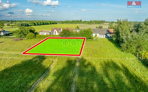 Prodej stavebního pozemku 811 m², Hrobice, okres Pardubice