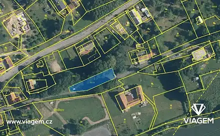Prodej zahrady 344 m², Potštát, okres Přerov