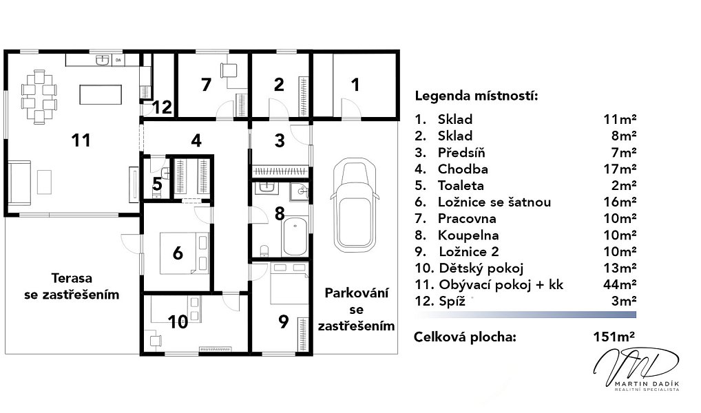 Prodej domu 151 m² s pozemkem 840 m², Pardubice – náhled fotky 39