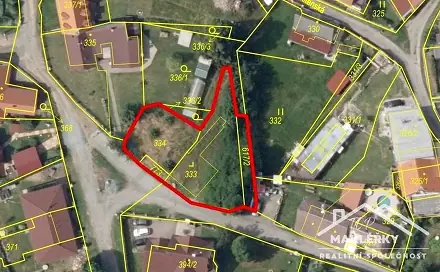 Prodej stavebního pozemku 663 m², Kutná Hora - Kaňk