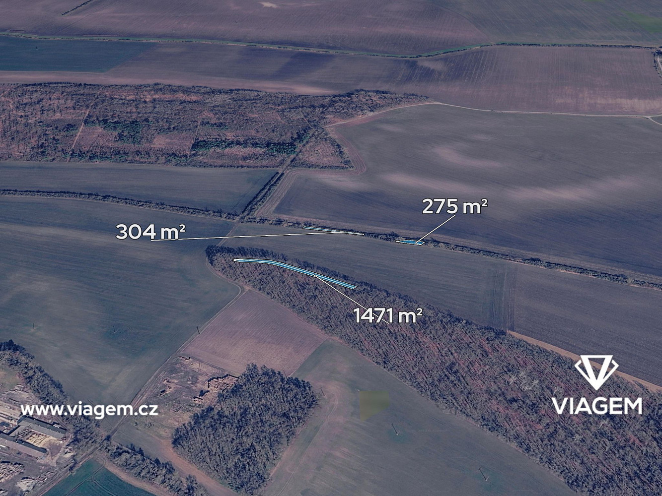 Prodej pole 1 708 m²