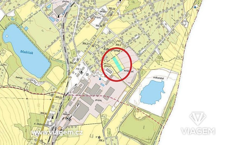 Prodej zahrady 1 575 m², Varnsdorf – náhled fotky 3