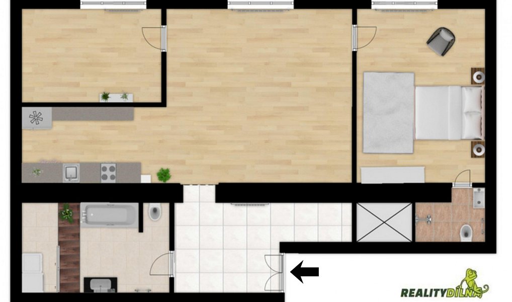 Prodej bytu 3+kk 99 m², Praha – náhled fotky 5