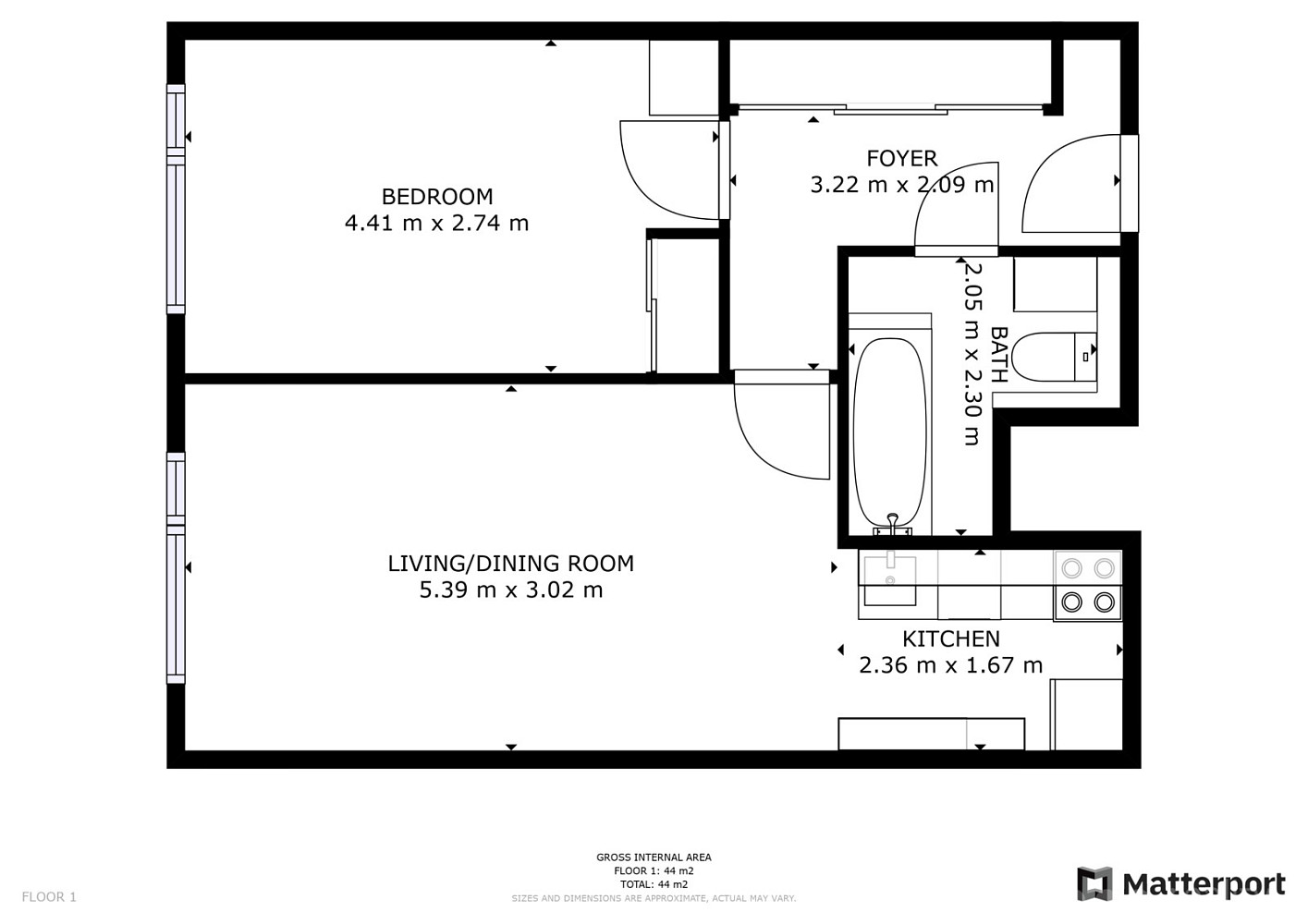 Prodej bytu 2+kk 45 m² — photo 3