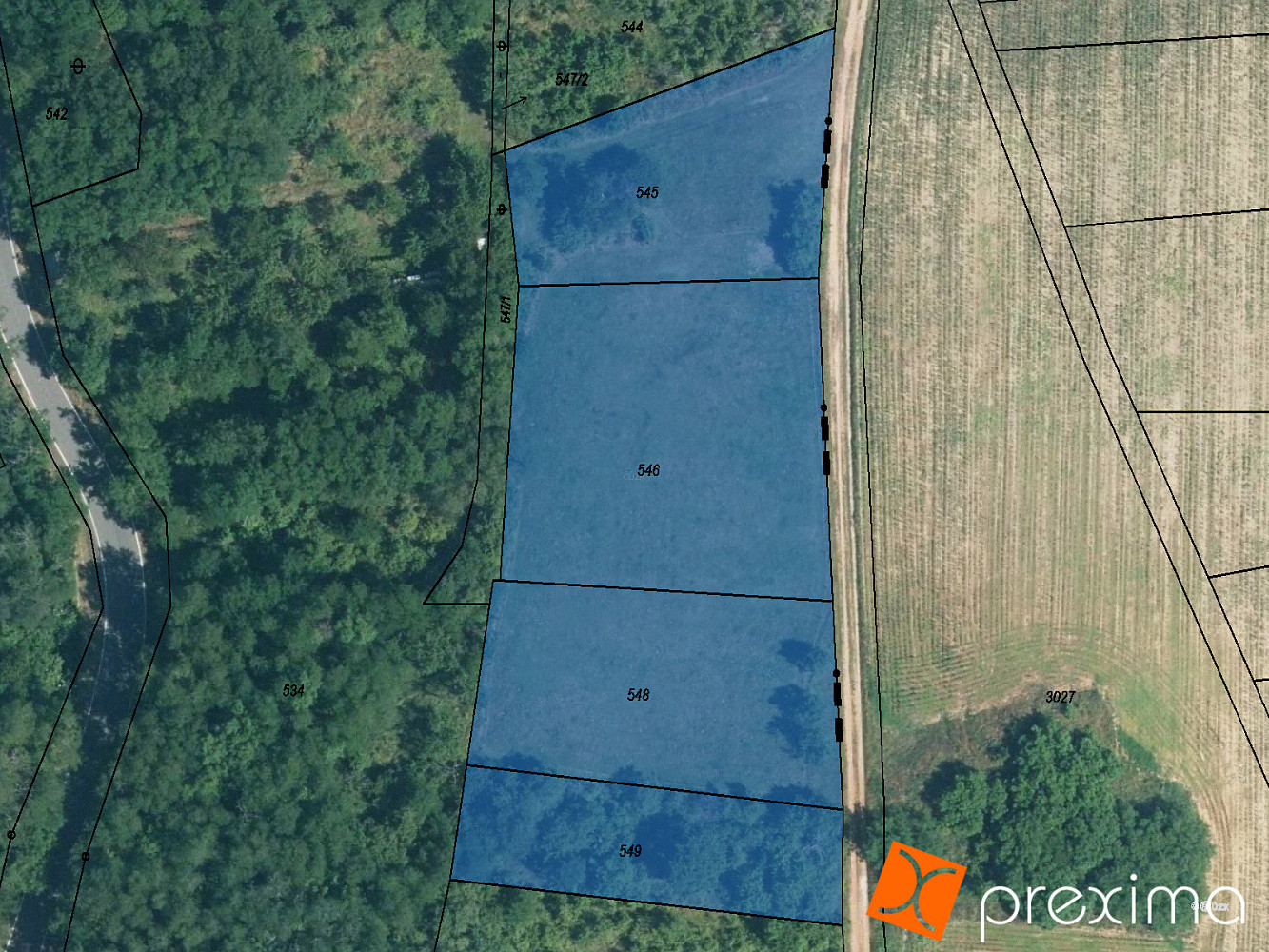 Prodej pole 205 m²