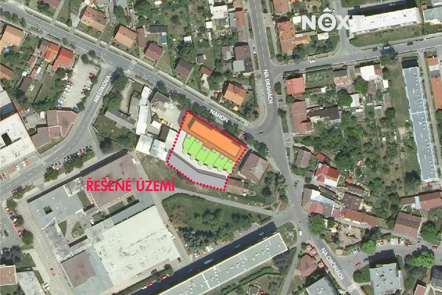 Prodej komerčního pozemku 1 871 m²