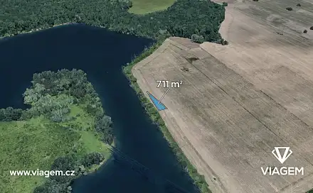 Prodej pole 711 m², Tlumačov, okres Zlín