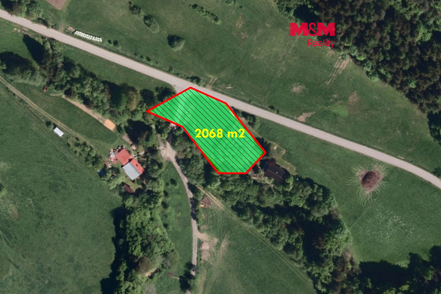 Prodej louky 2 068 m²